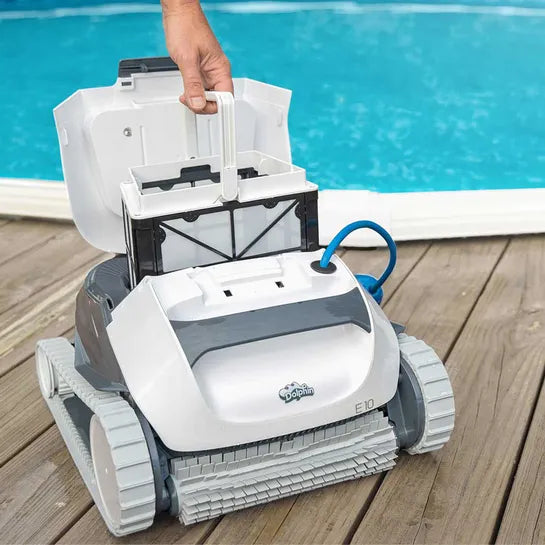 Maytronics Dolphin™ E10 Robotic Pool Cleaner with Upgraded Filter
