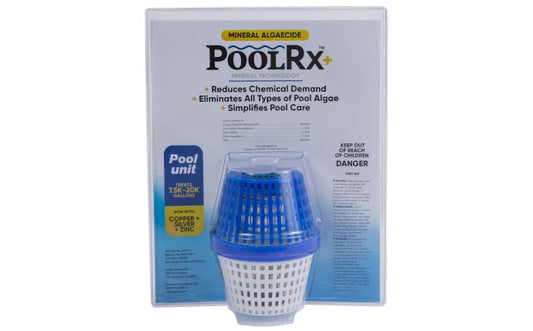 POOLRX Pool Unit Blue/White (with silver)